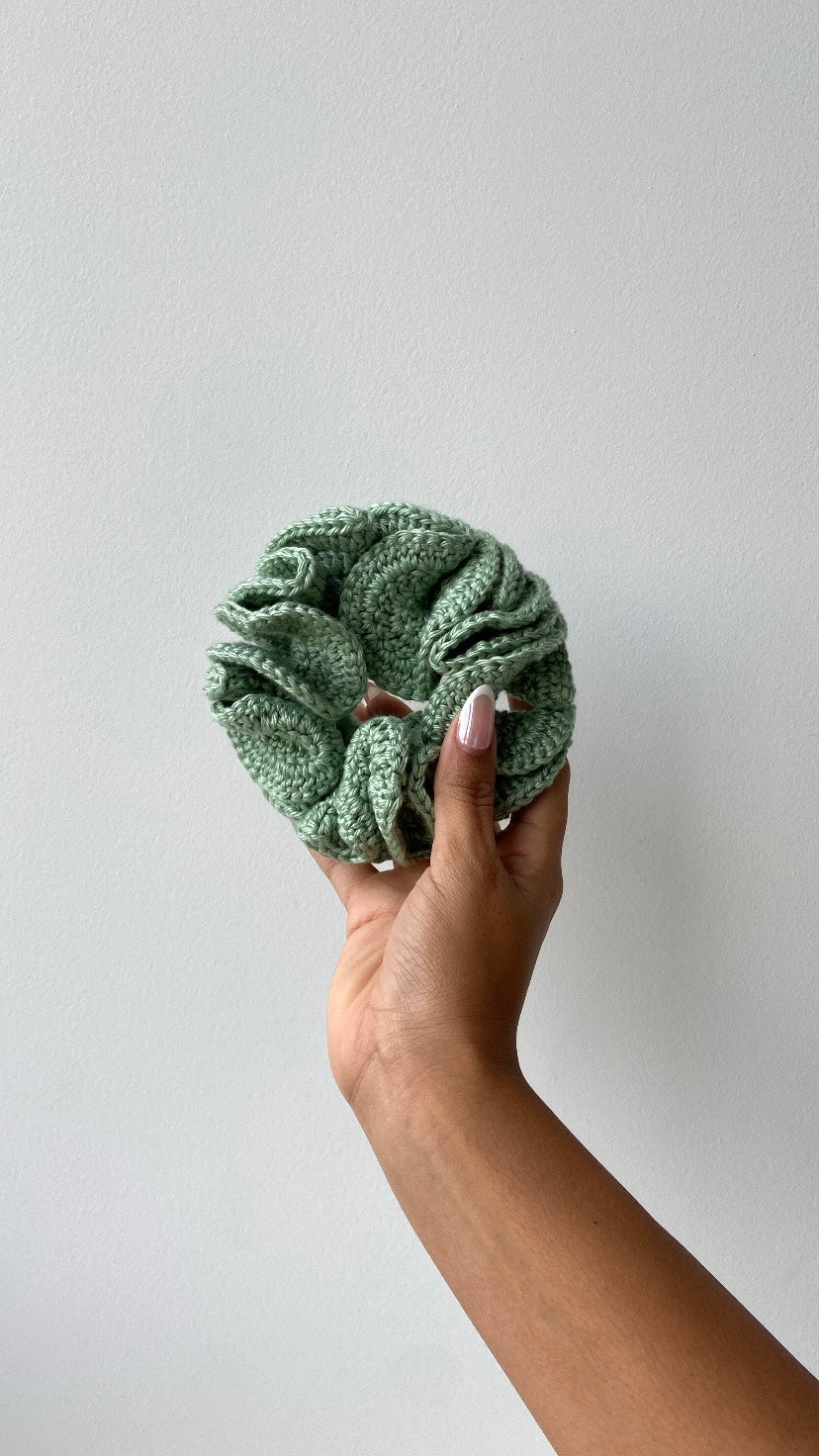 Teal Scrunchie